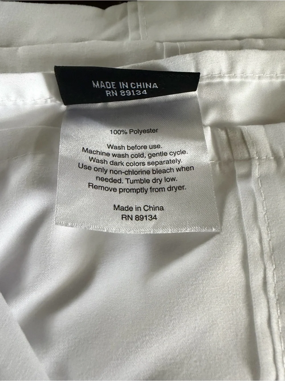 London Fog Queen Flat Sheet - Crisp White